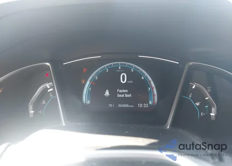 2020 Honda Civic Ex-L из США, поврежденный, VIN 19XFC1F76LE022608